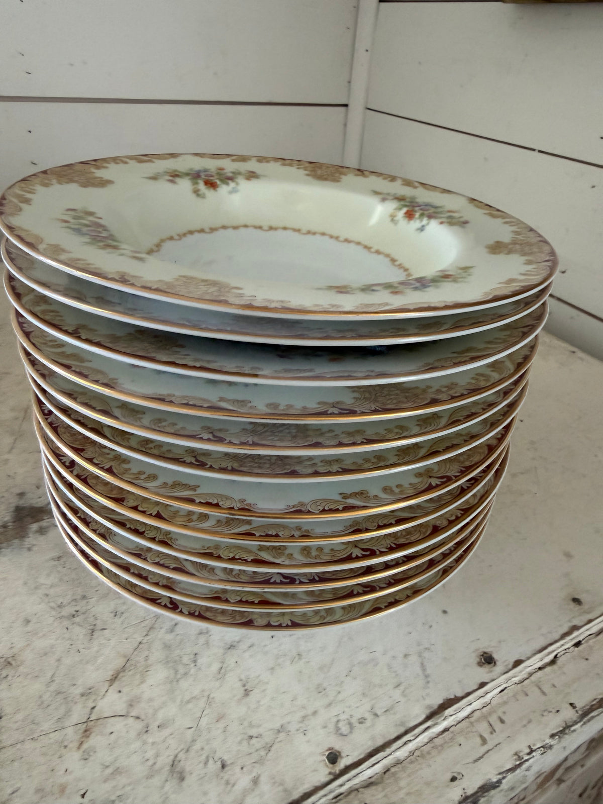 Vintage Noritake China - gold trim -occupied Japan - sold individually