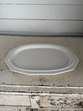 White Pfaltzgraff Edge Platter