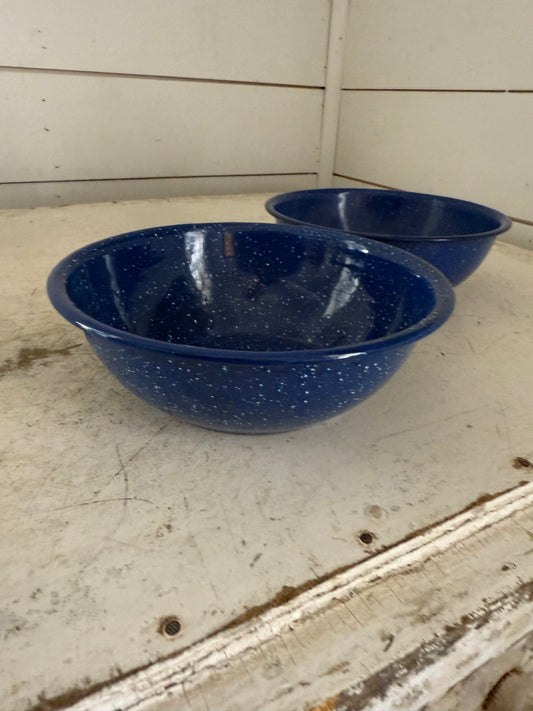 Speckled Enamel Cereal Bowl sold individually