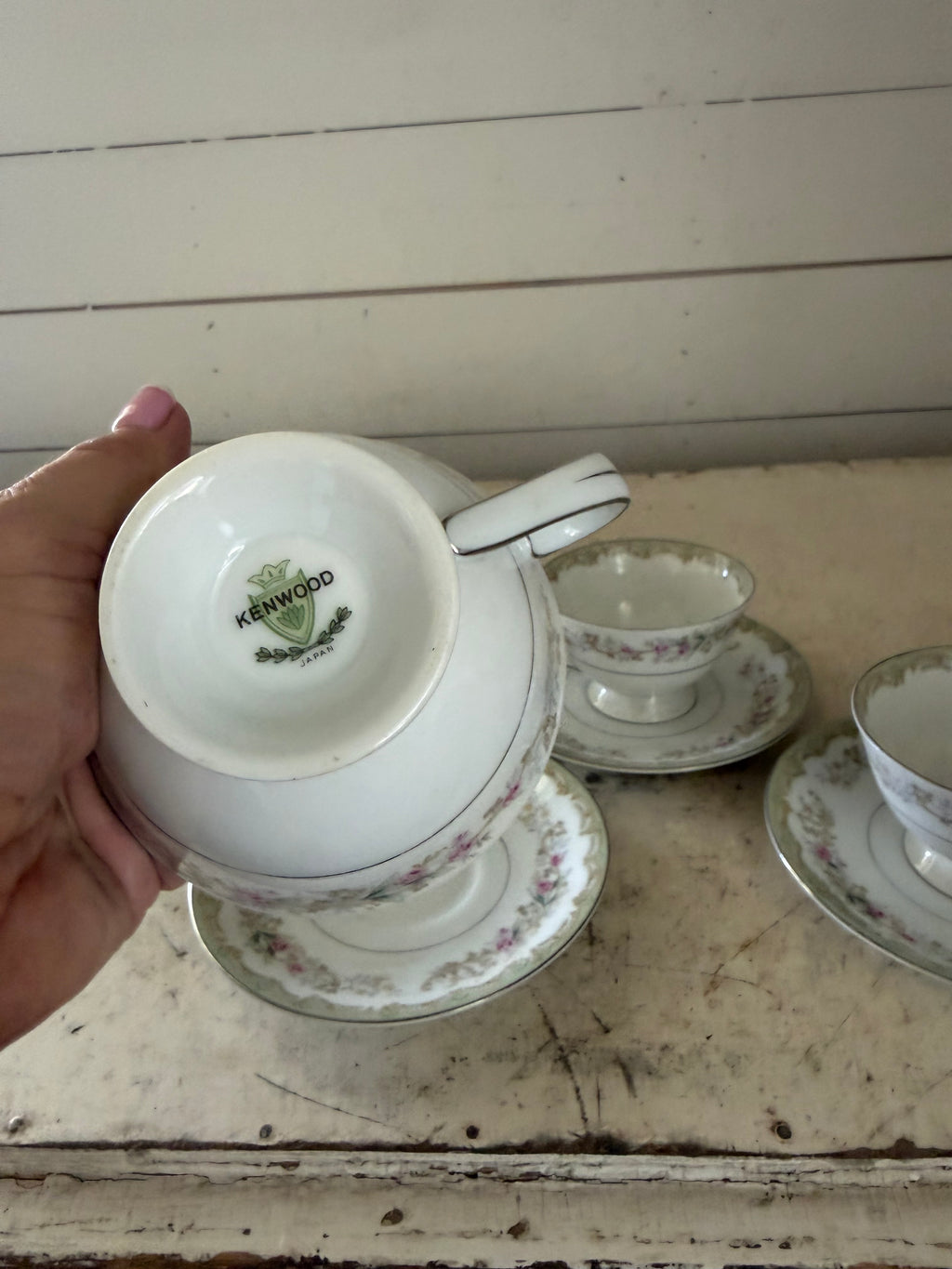 Kenwood Japan Teacupand saucer each set sold individually