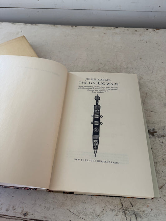 Julius Caesar The Gallic Wars Heritage Press 1955