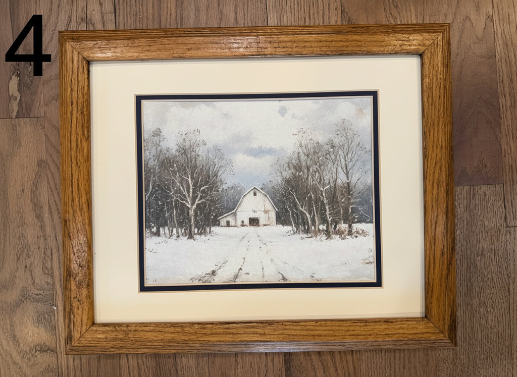 Zeb’s Framed Barns sold individually