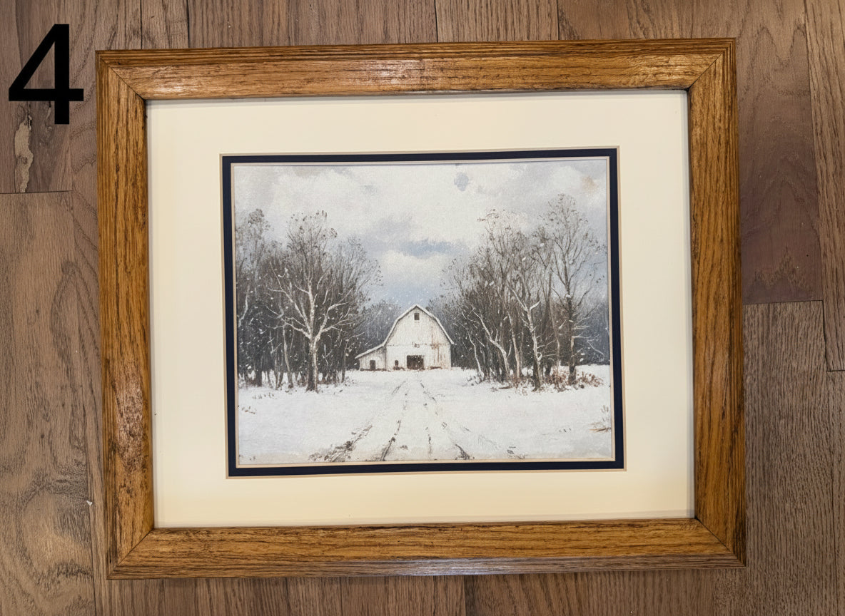 Zeb’s Framed Barns sold individually