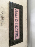 Metal rectangle sign will get makeover