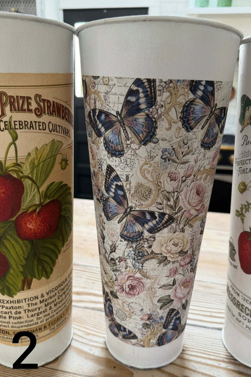 Zeb’s French Flower buckets