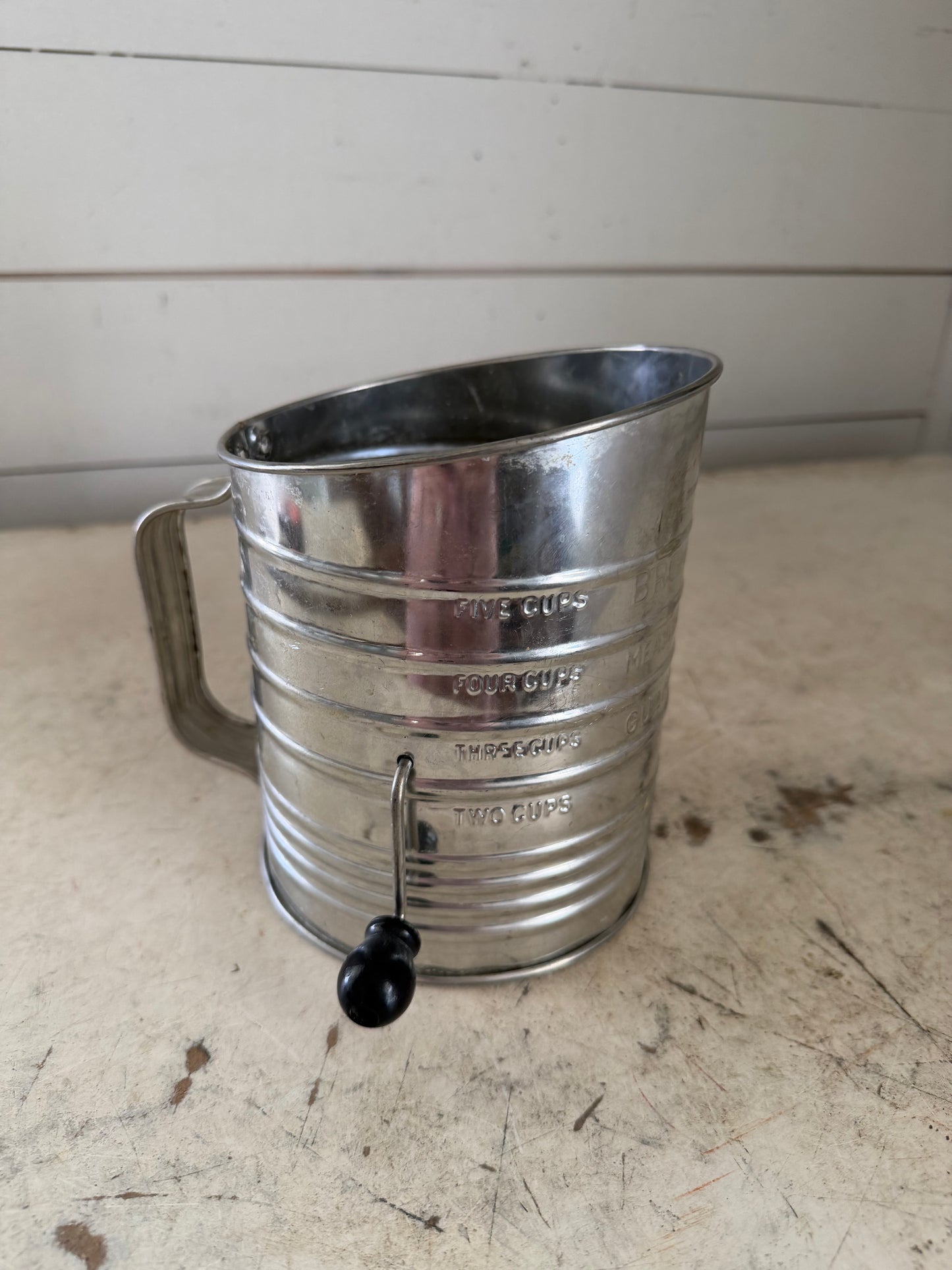 Vintage Flower sifter will get makeover