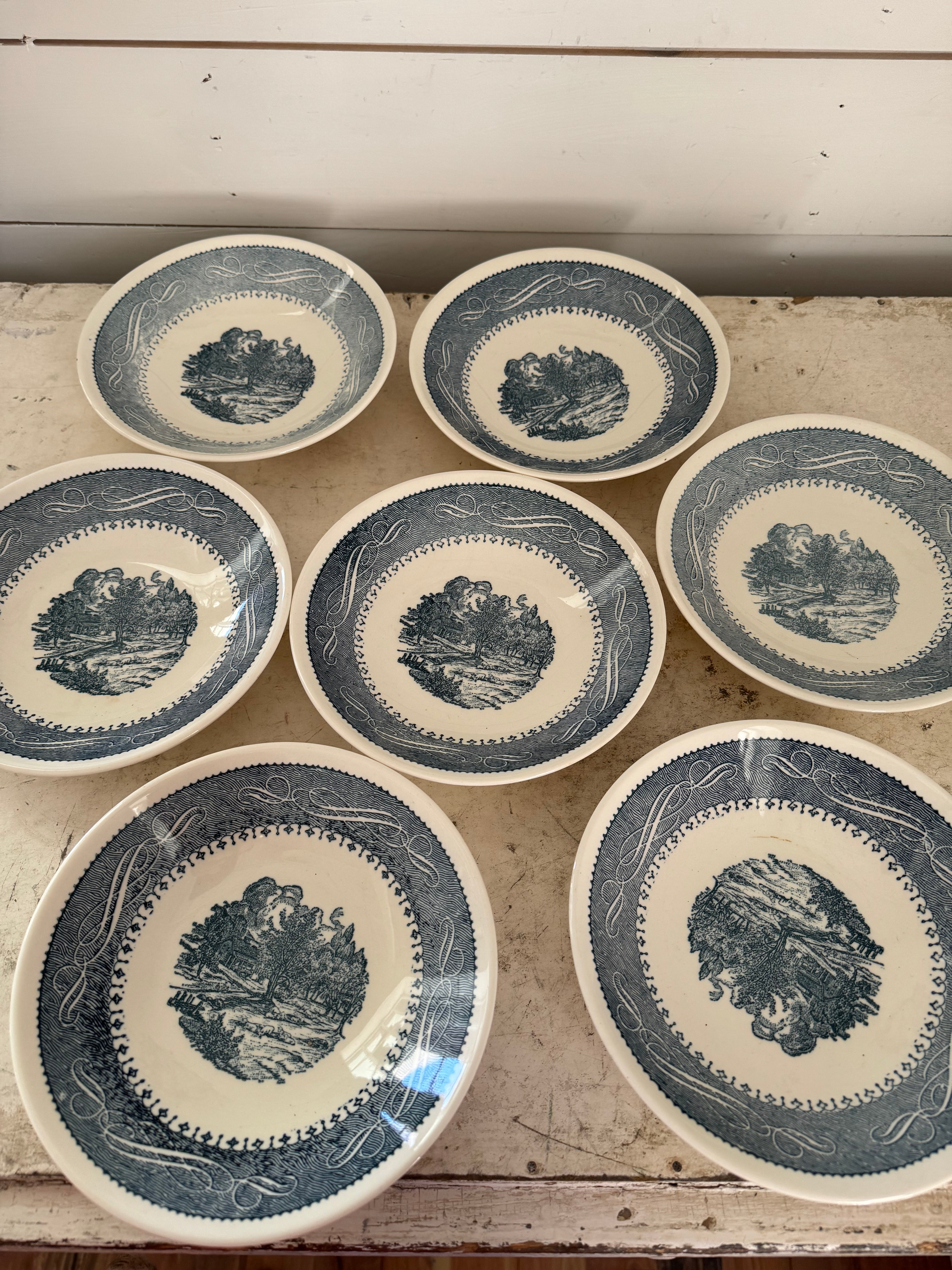 Currier and ives clearance bowls