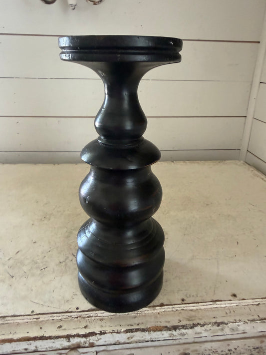 Large turned, candlestick will get makeover