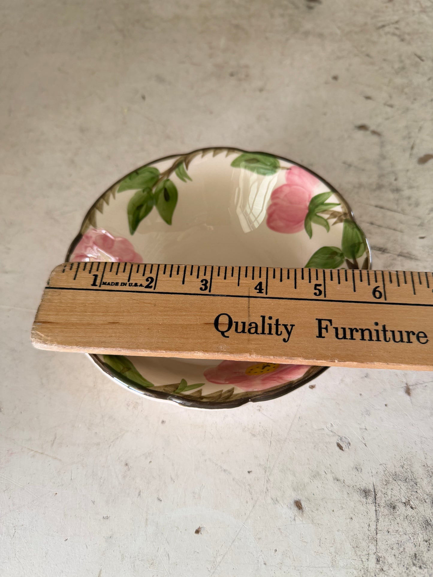 Fransiscan Rose Dessert Bowl
