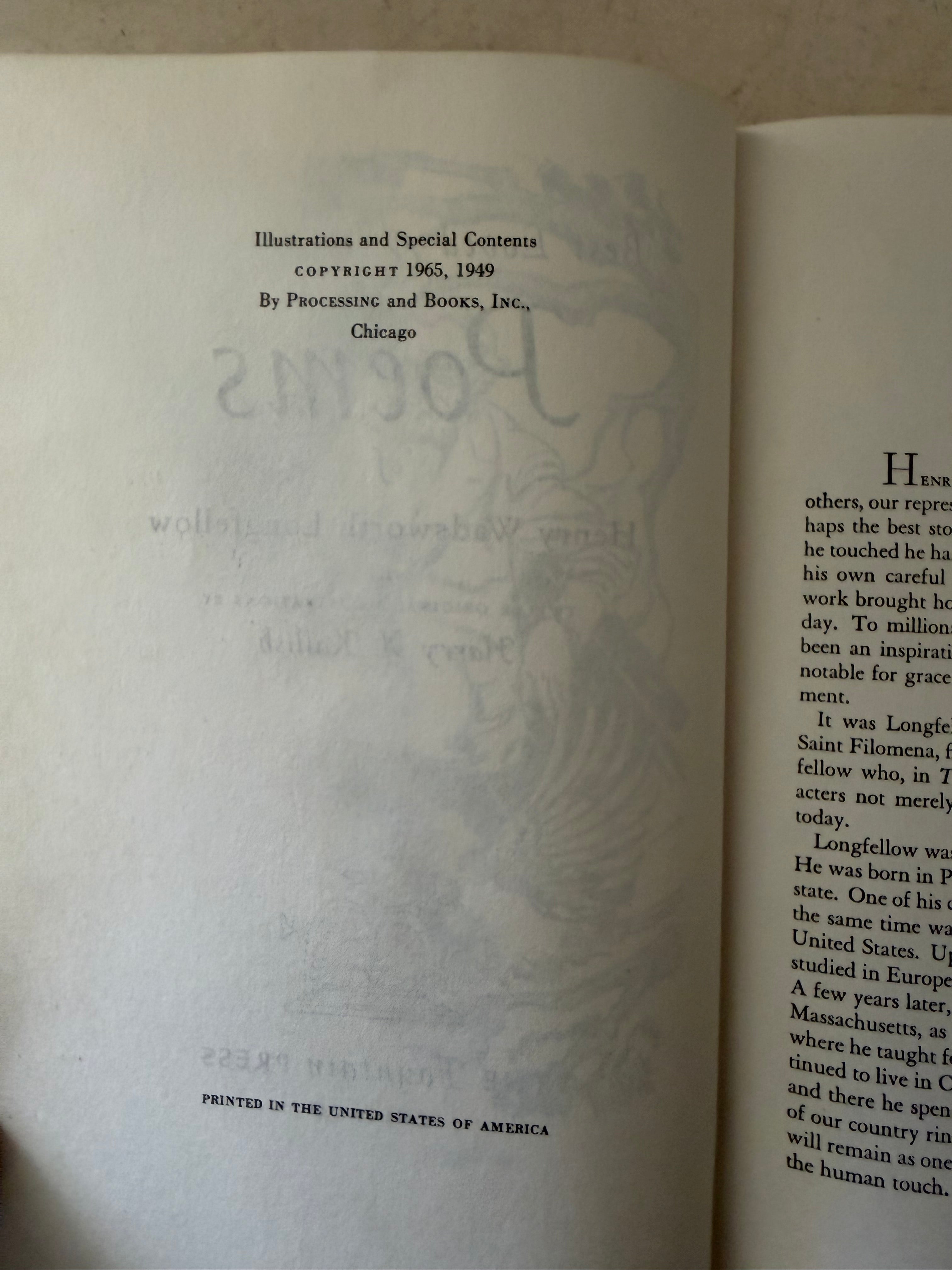 Best Loved Poems by Henry Wadsworth Longfellow - Book