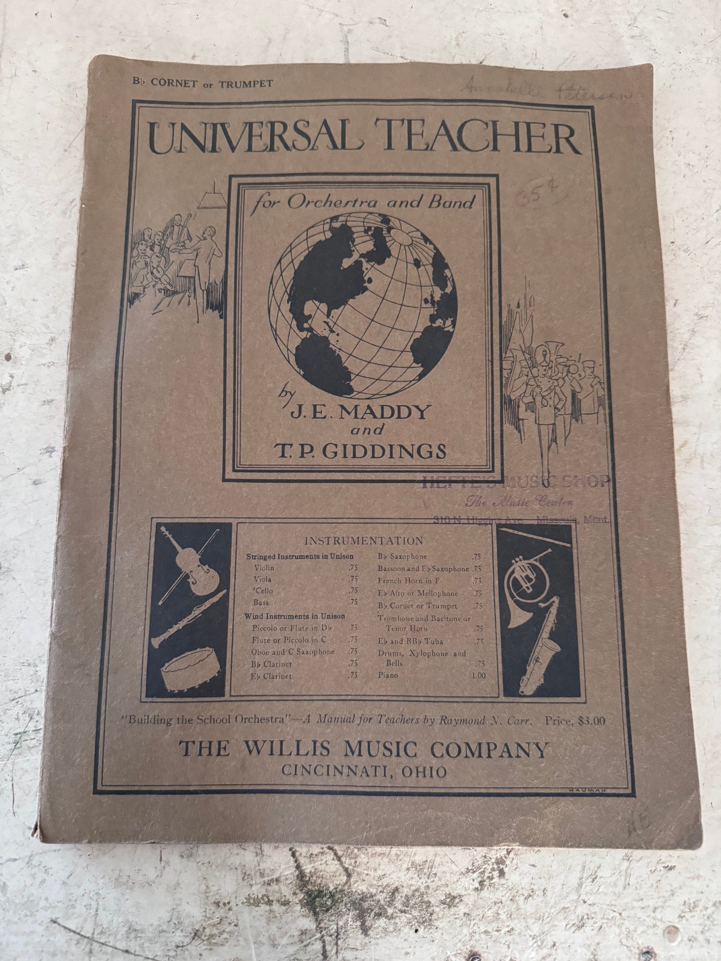 Universal Teacher For Band and Orchestra