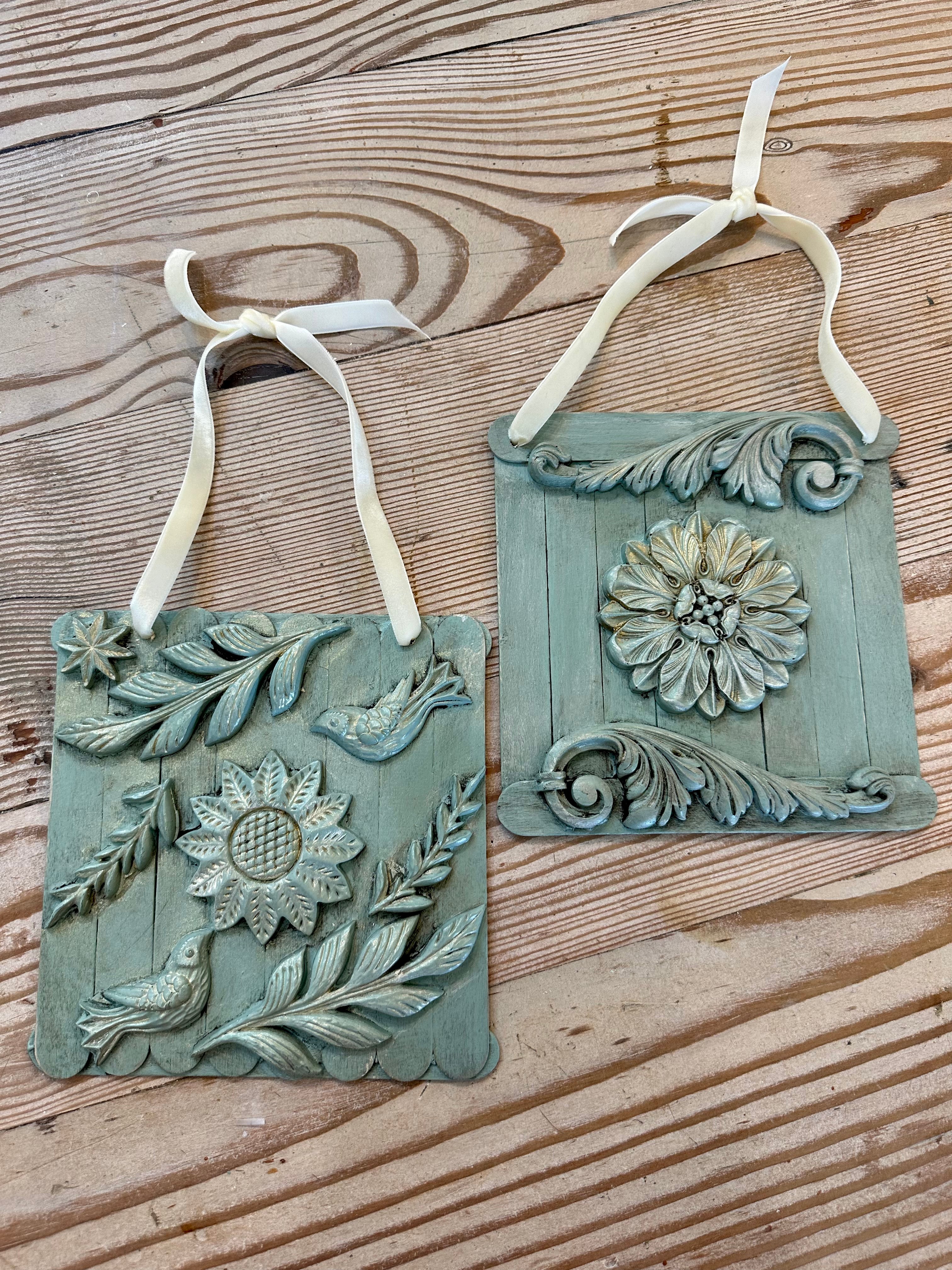 Handmade French Country Ornament / Hanger
