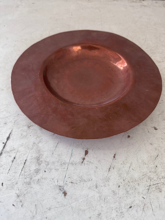 Primitive Hammered Copper Bowl