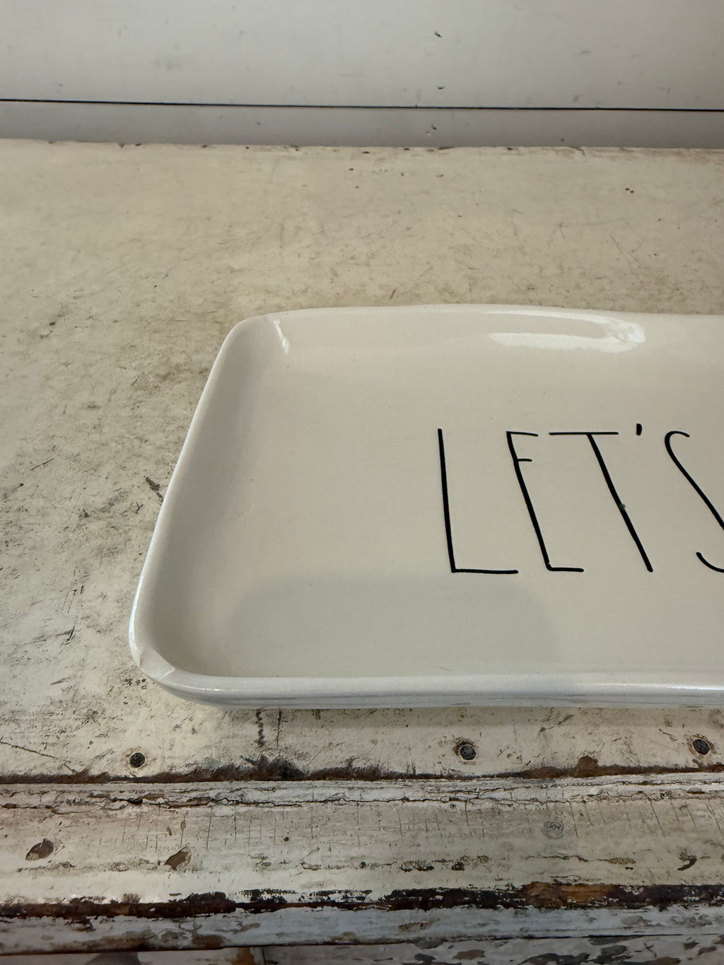 Rae Dunn Let’s Eat Platter