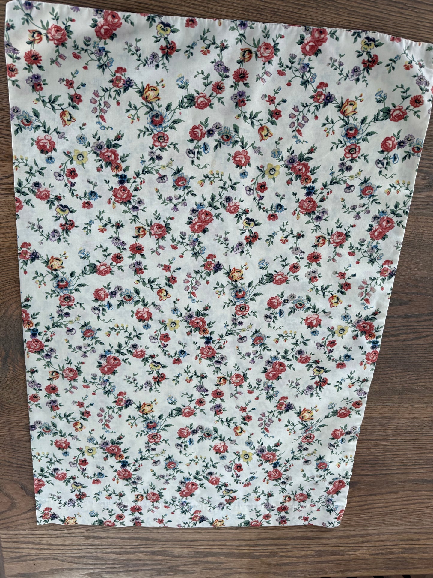 Vintage Standard Pillowcase Floral