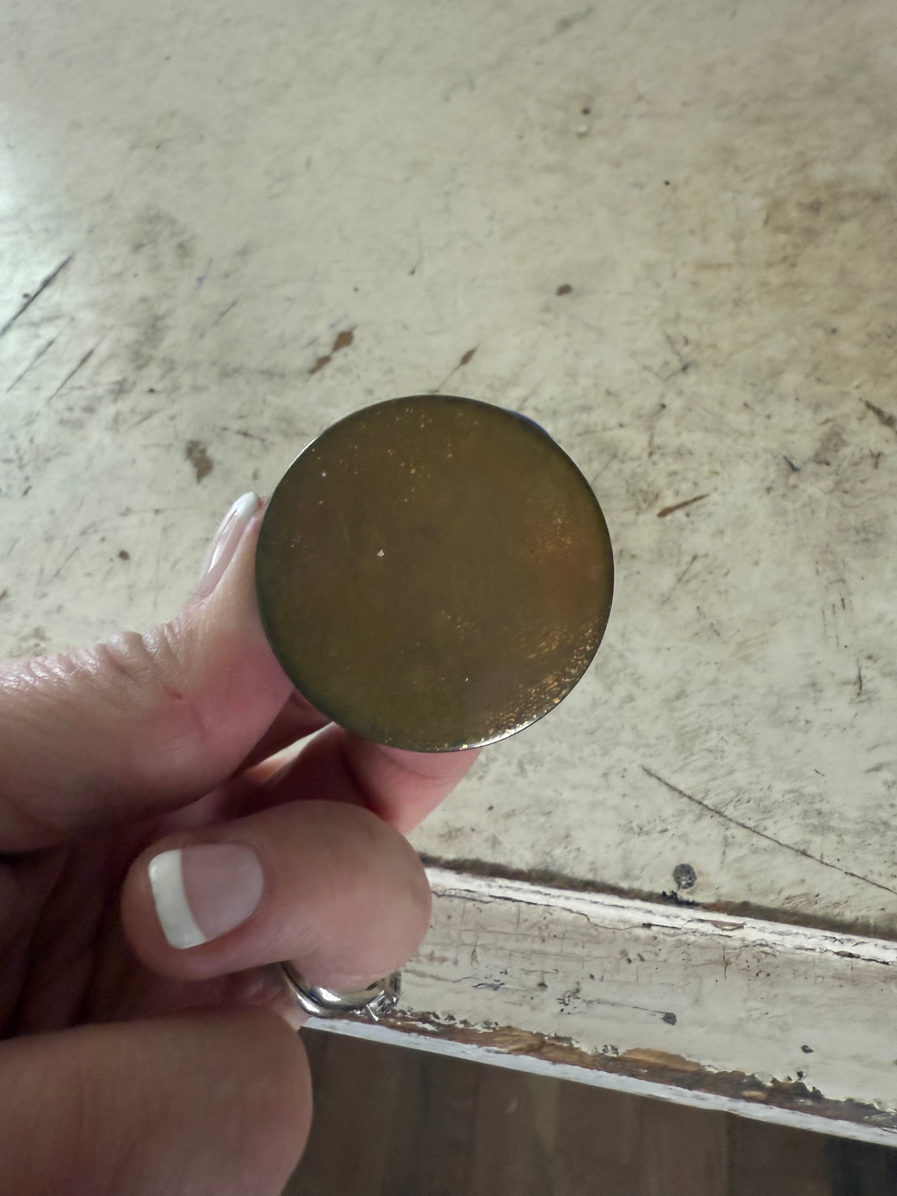 Vintage Pheasants pill box trinket dish