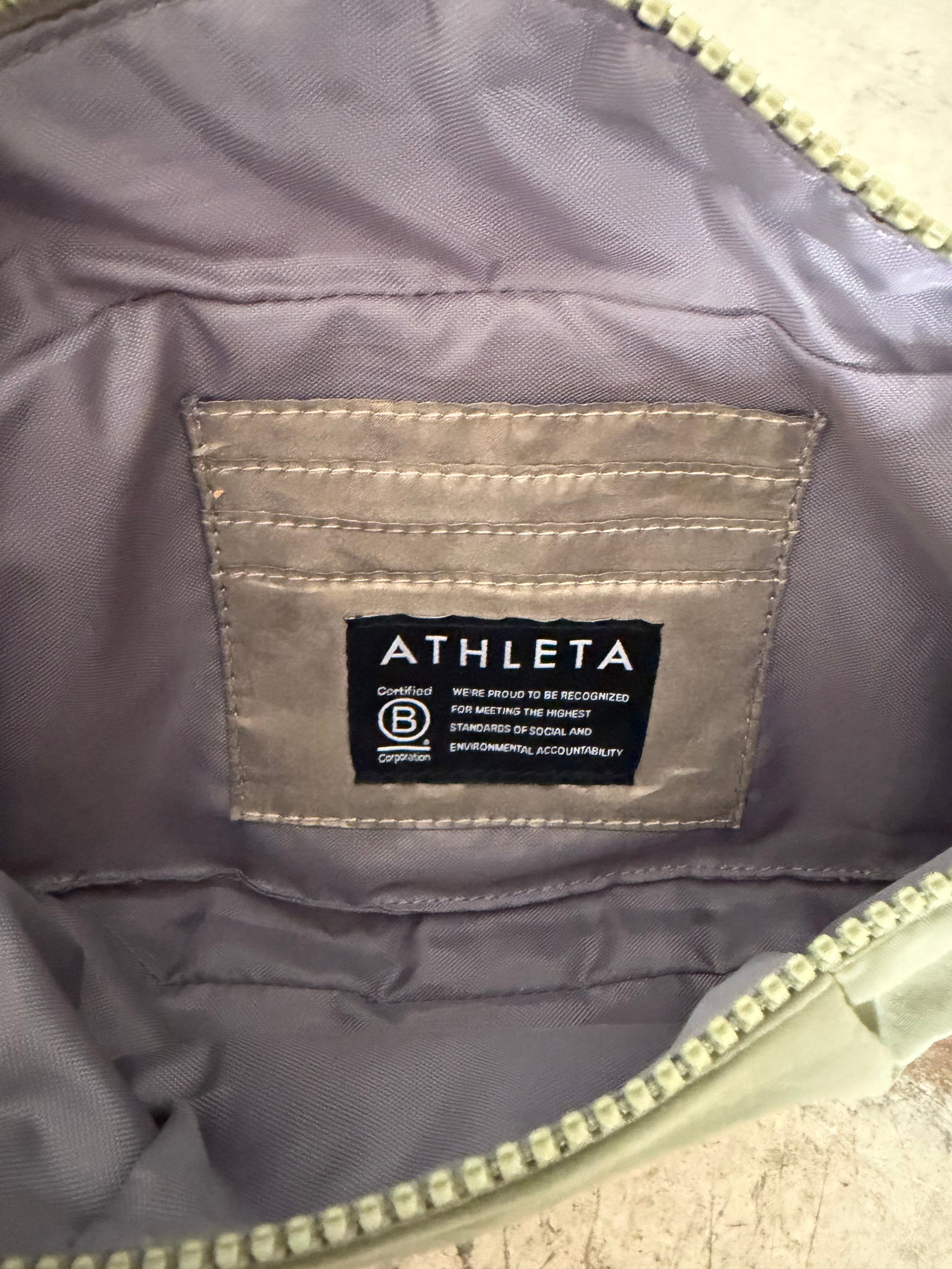 Olive Green Athleta Kinetic waist belt bag