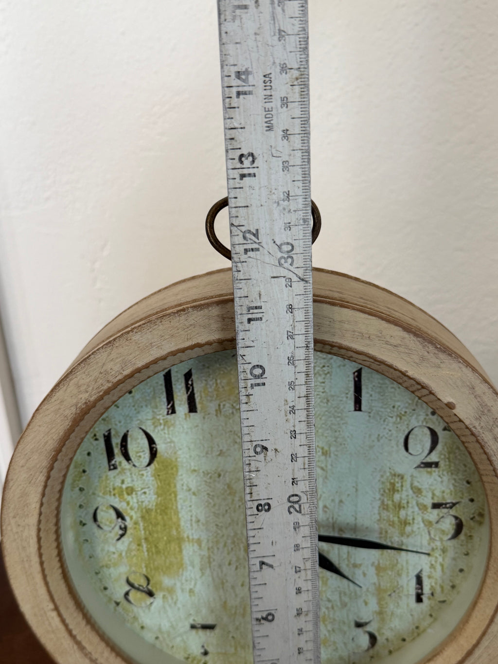 Decorative Analog Shelf Clock - Will Get Makeover