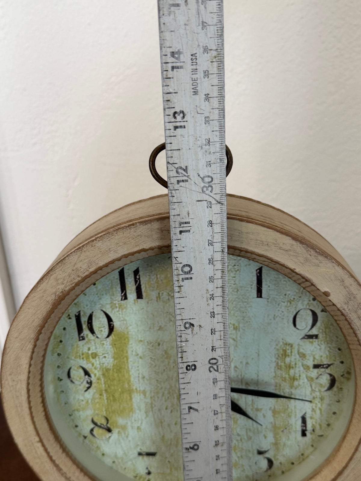 Decorative Analog Shelf Clock - Will Get Makeover