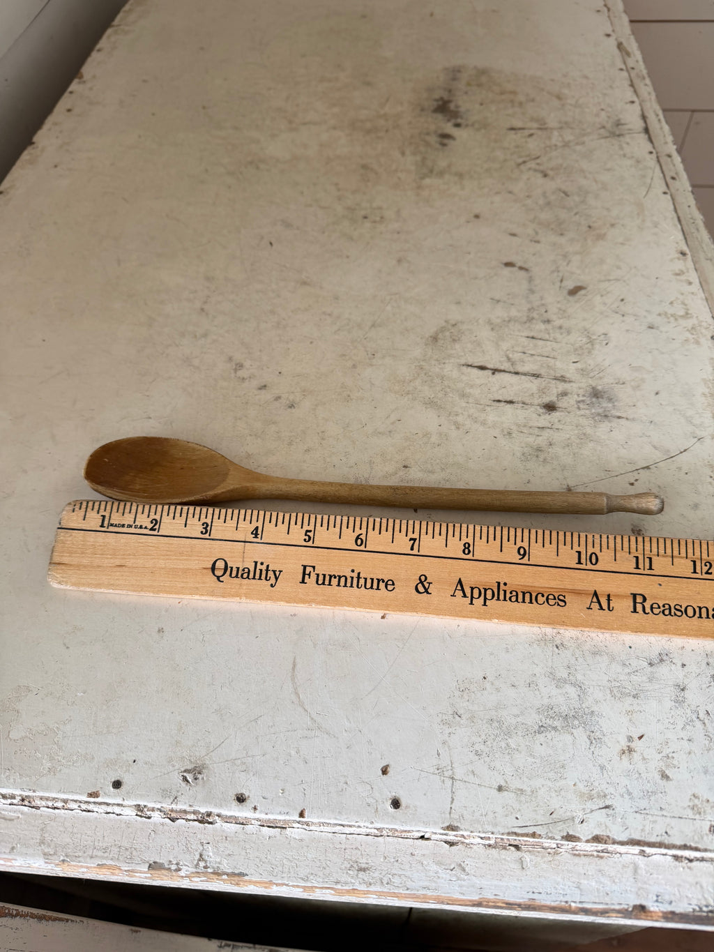 Vintage Handmade Wooden Spoon