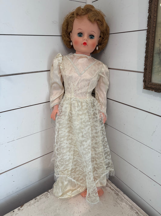 1950’s Bride Doll 21” tall