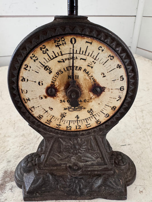 Antique Cadt Iron Scale Salter’s Letter Ballance