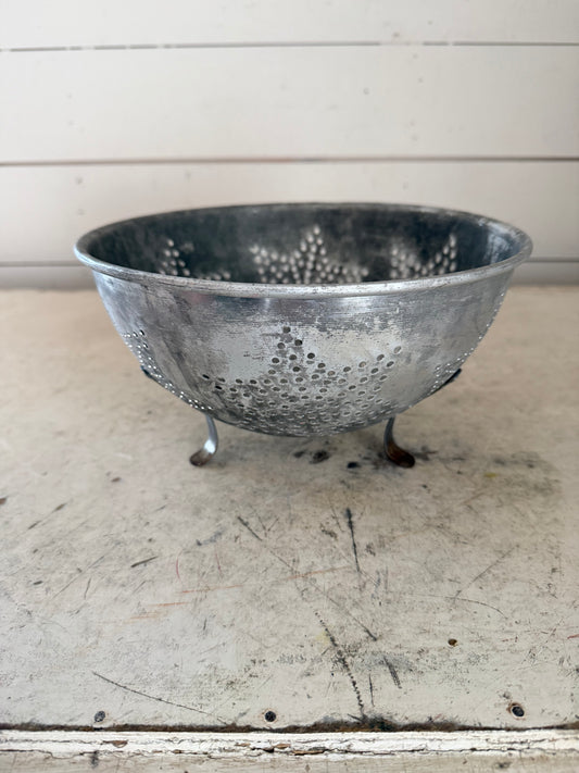 Vintage Aluminum Colander