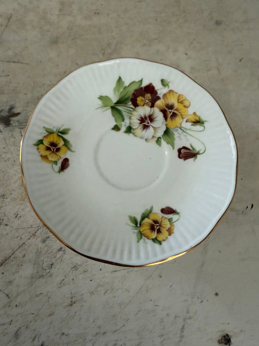 Elizabethan Staffordshire saucer