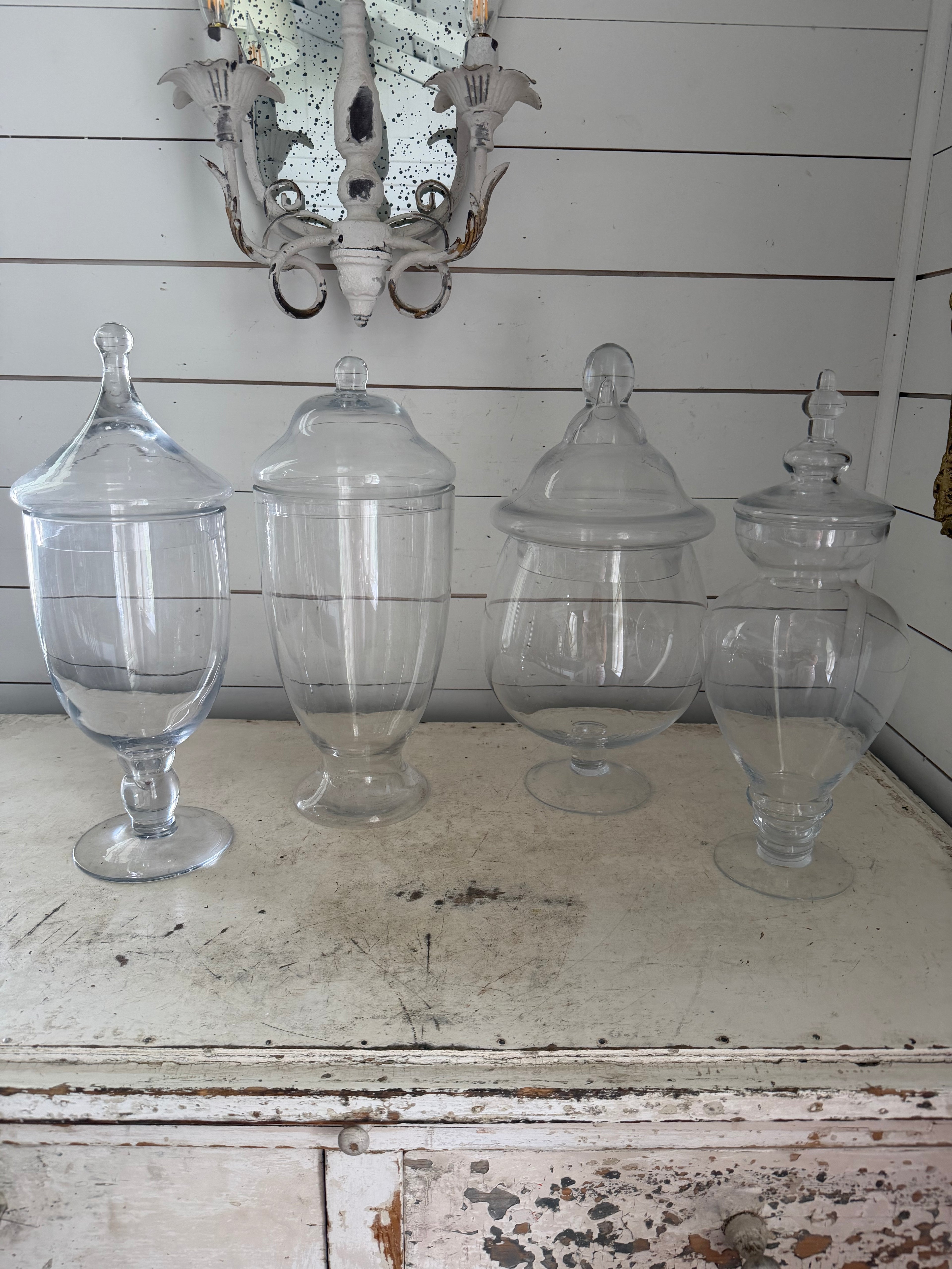 Apothecary Jars with Lid sold individually