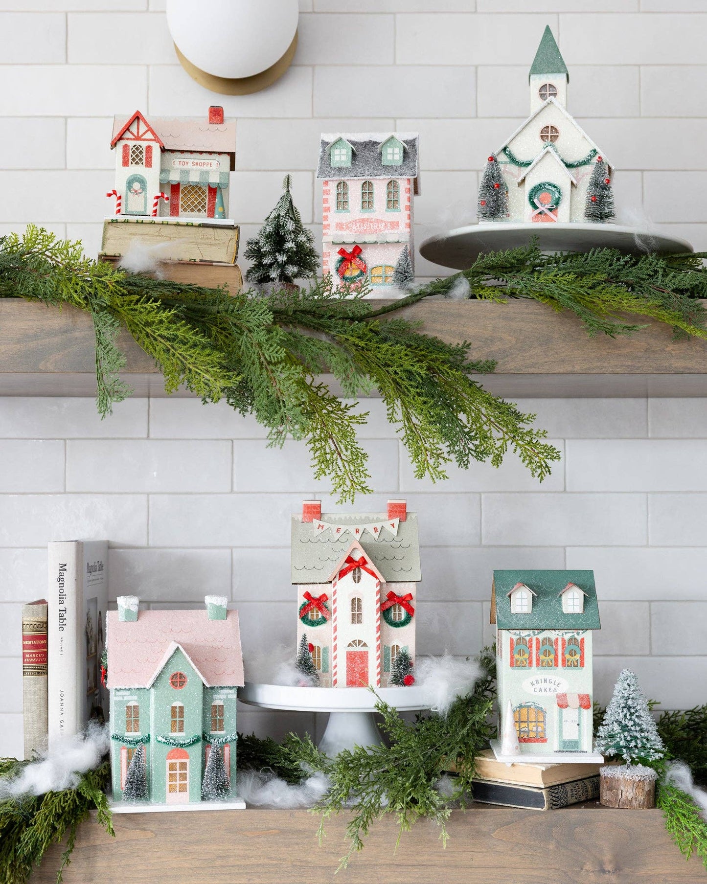 Cake Shoppe - Glitter Christmas village house
