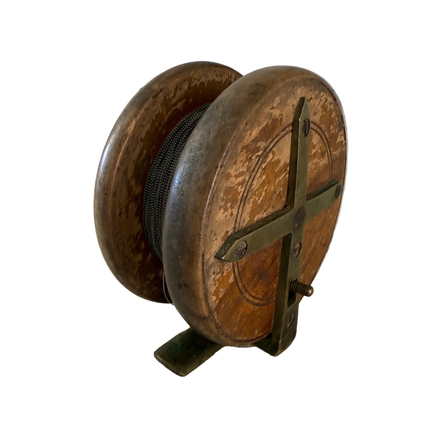 Antique Nottingham English Fishing Reel