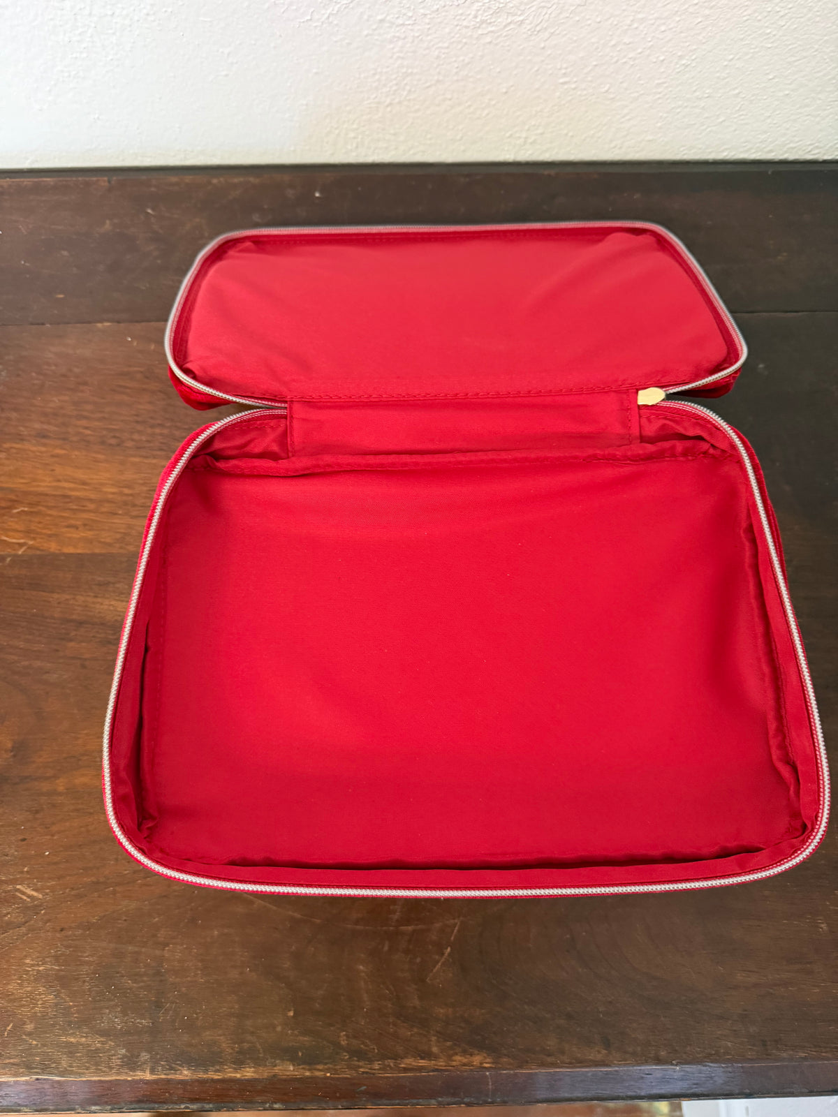 Estee Lauder Red Velvet Train Case