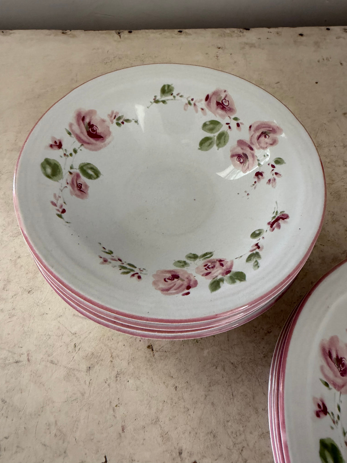 Gibson Watercolor Roses China Sold Individually