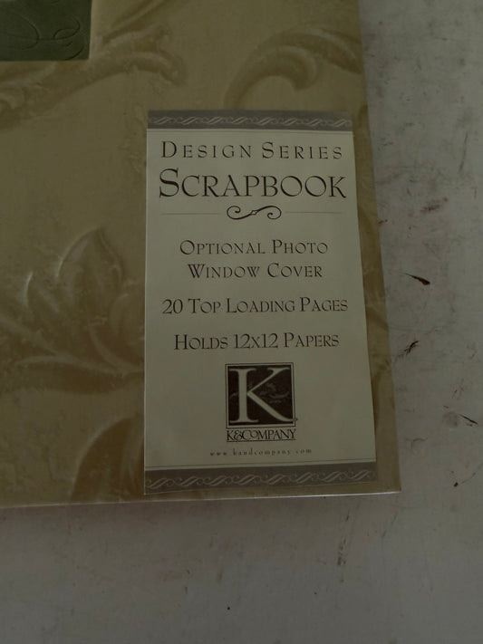 English Floral scrapbook album from the K&Company Design Series
