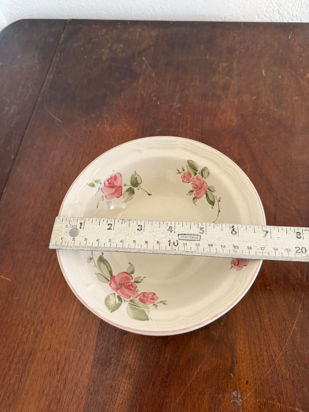 Vintage Gibson Rose Pattern Bowls Sold Individually