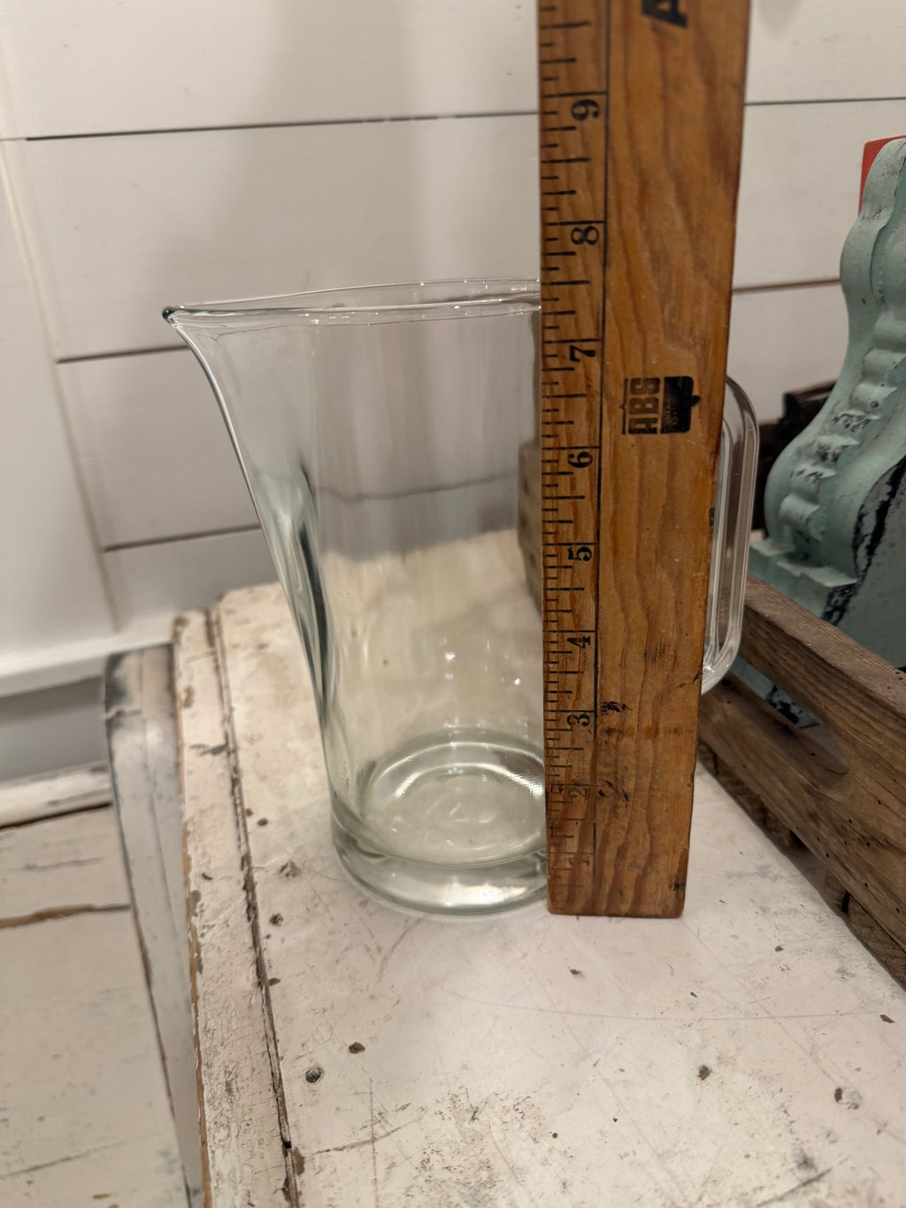 Glass Pitcher with thick bottom