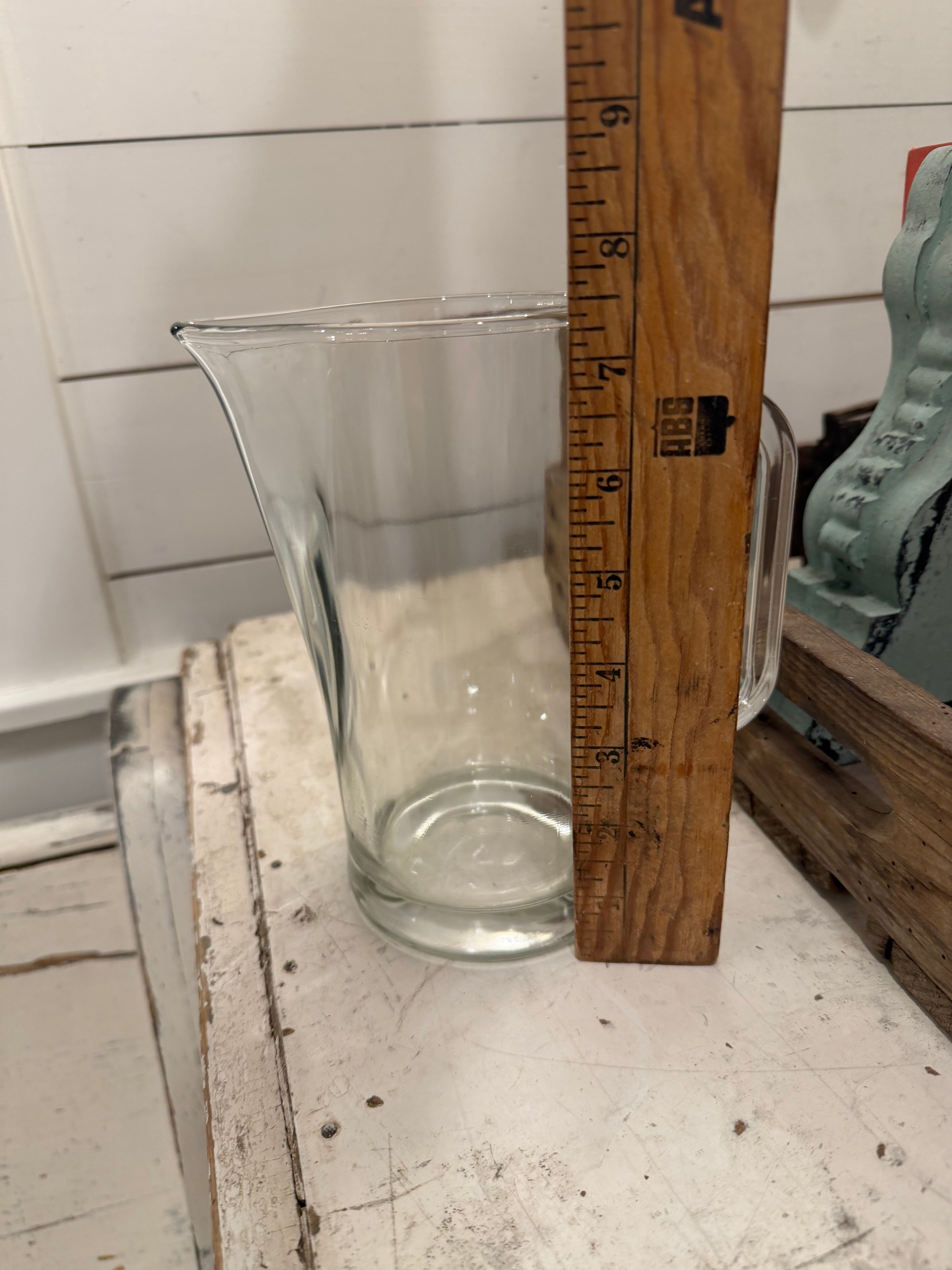 Glass Pitcher with thick bottom
