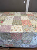 Greenland Home Fashions Blooming Prairie Patchwork Quilt - Queen Size - Has some loose seams