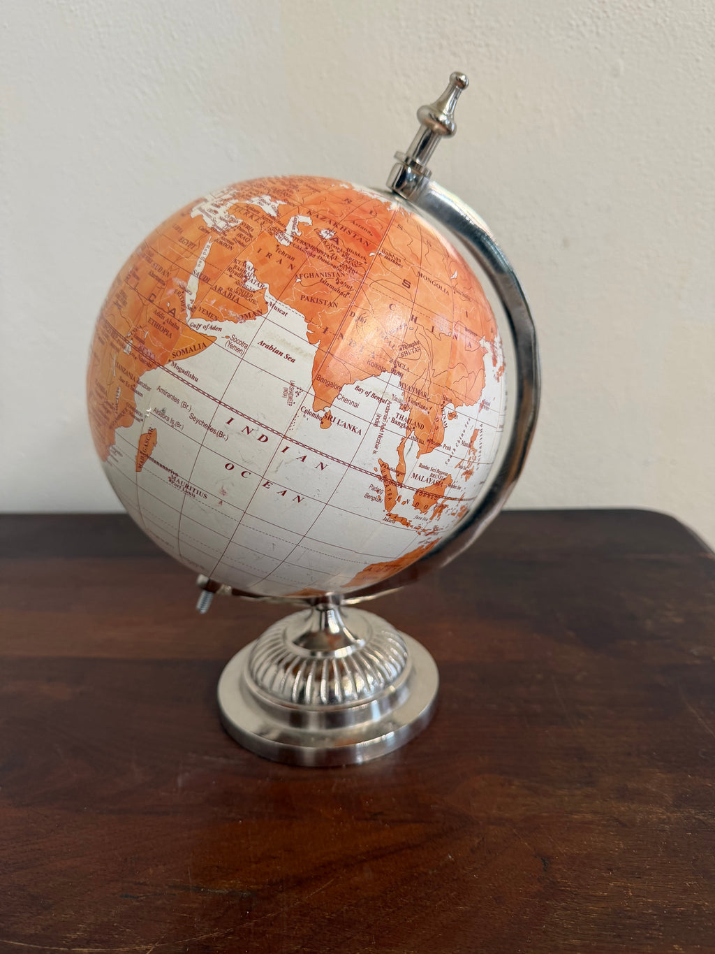 Globe with Aluminum Base - Globe Will Get Makeover