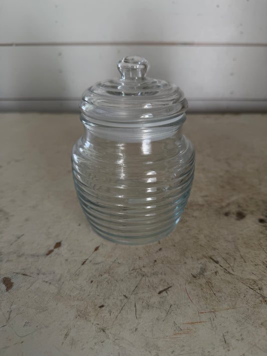 Small beehive jar with lid sold individually