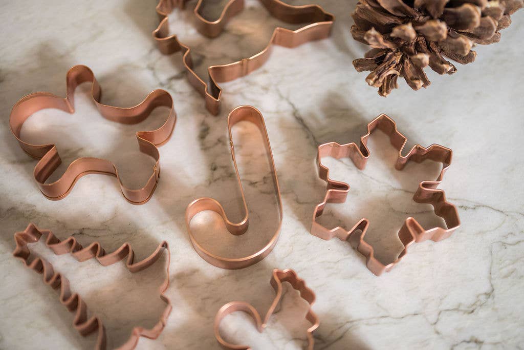 Christmas Cookie Cutters - Set of 6