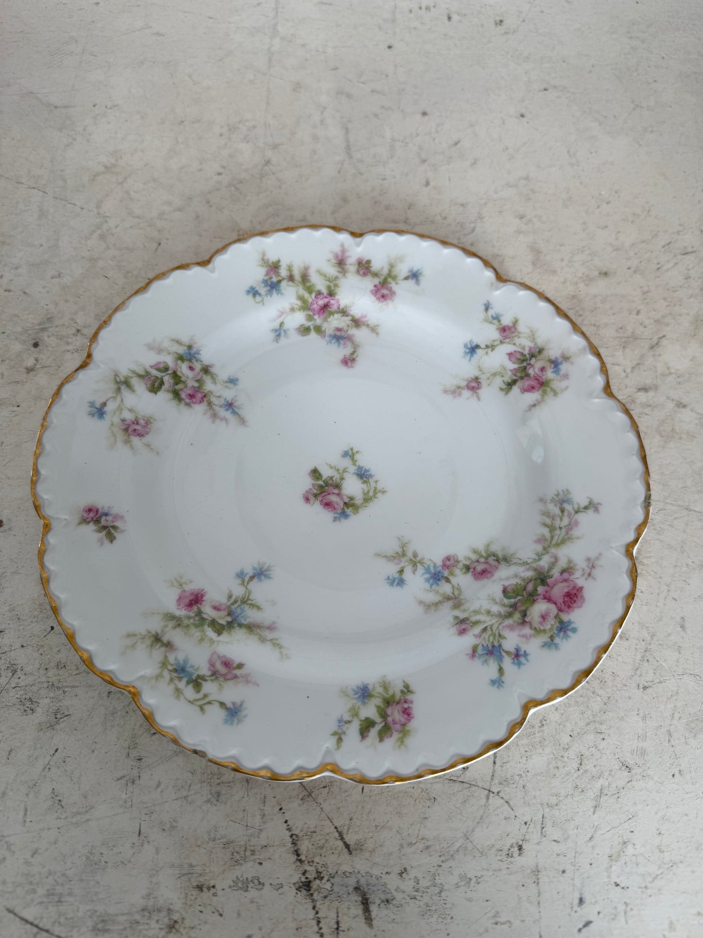 Antique Haviland Limoges France plate