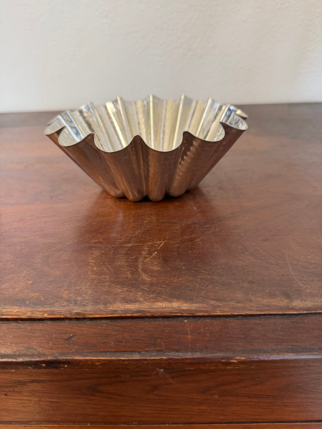 Vintage aluminum tart pan