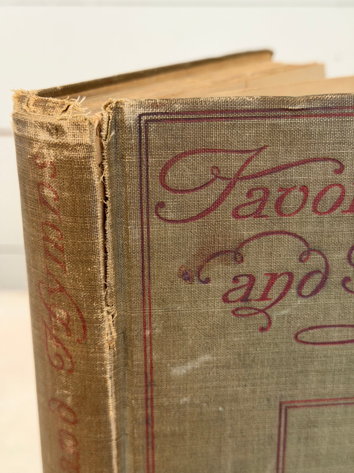 Antique Copy of Favorite Songs and Hymns