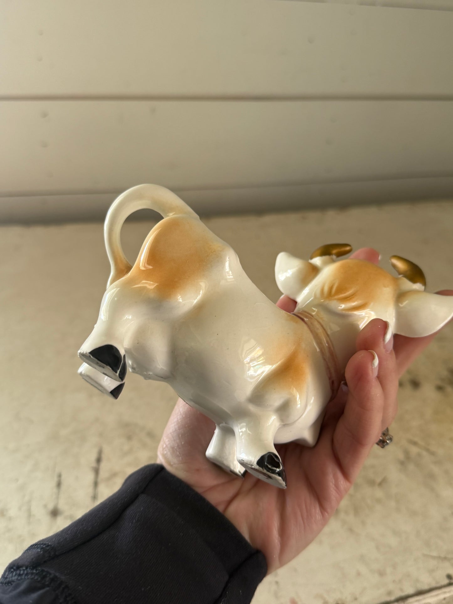 Vintage cow creamer