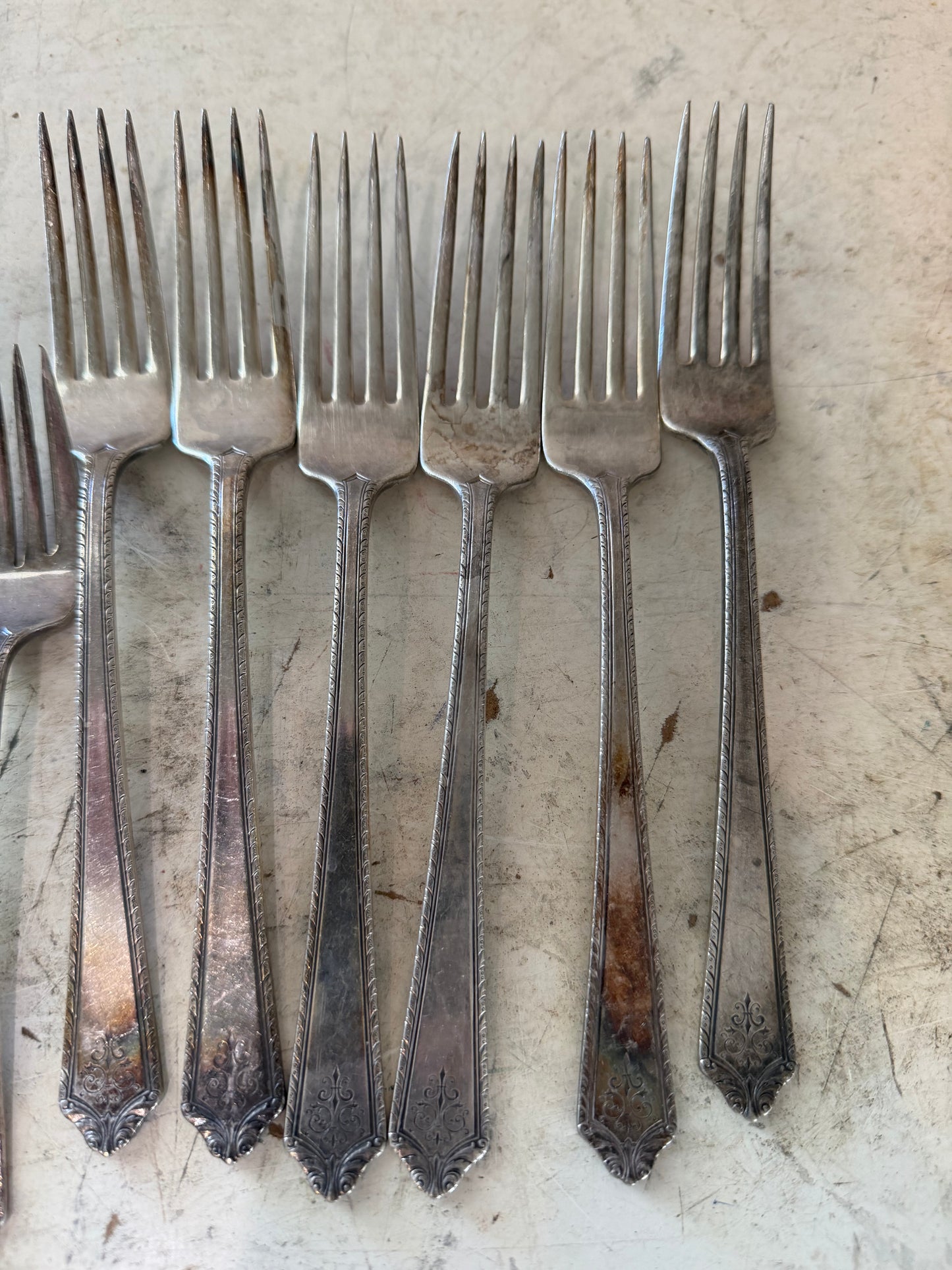 Holmes & Edward’s Silver Plate Forks Sold Individually