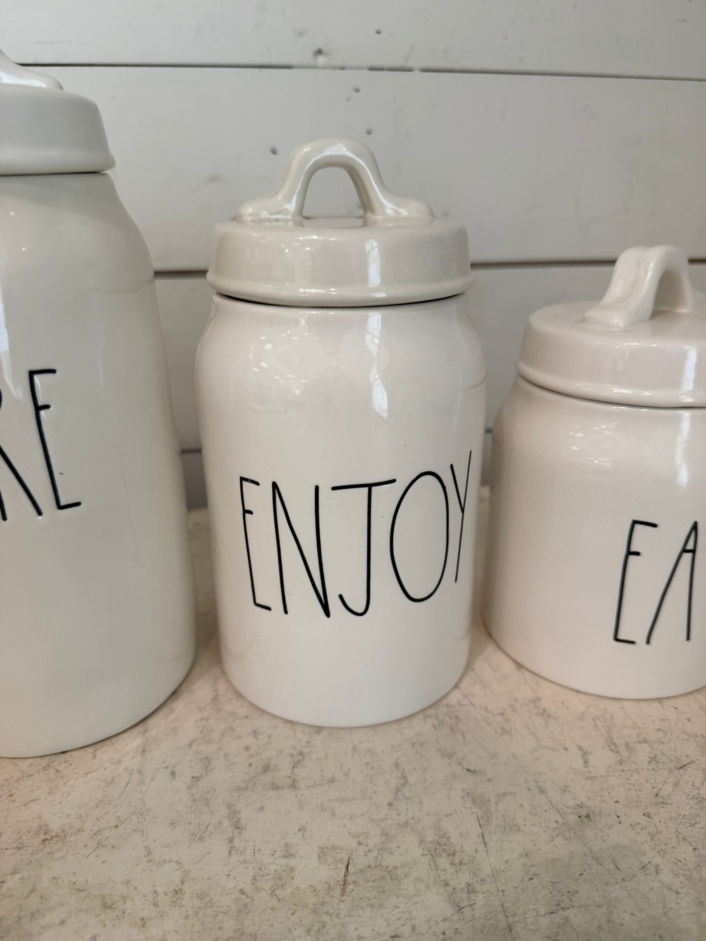 Rae Dunn canisters sold individually