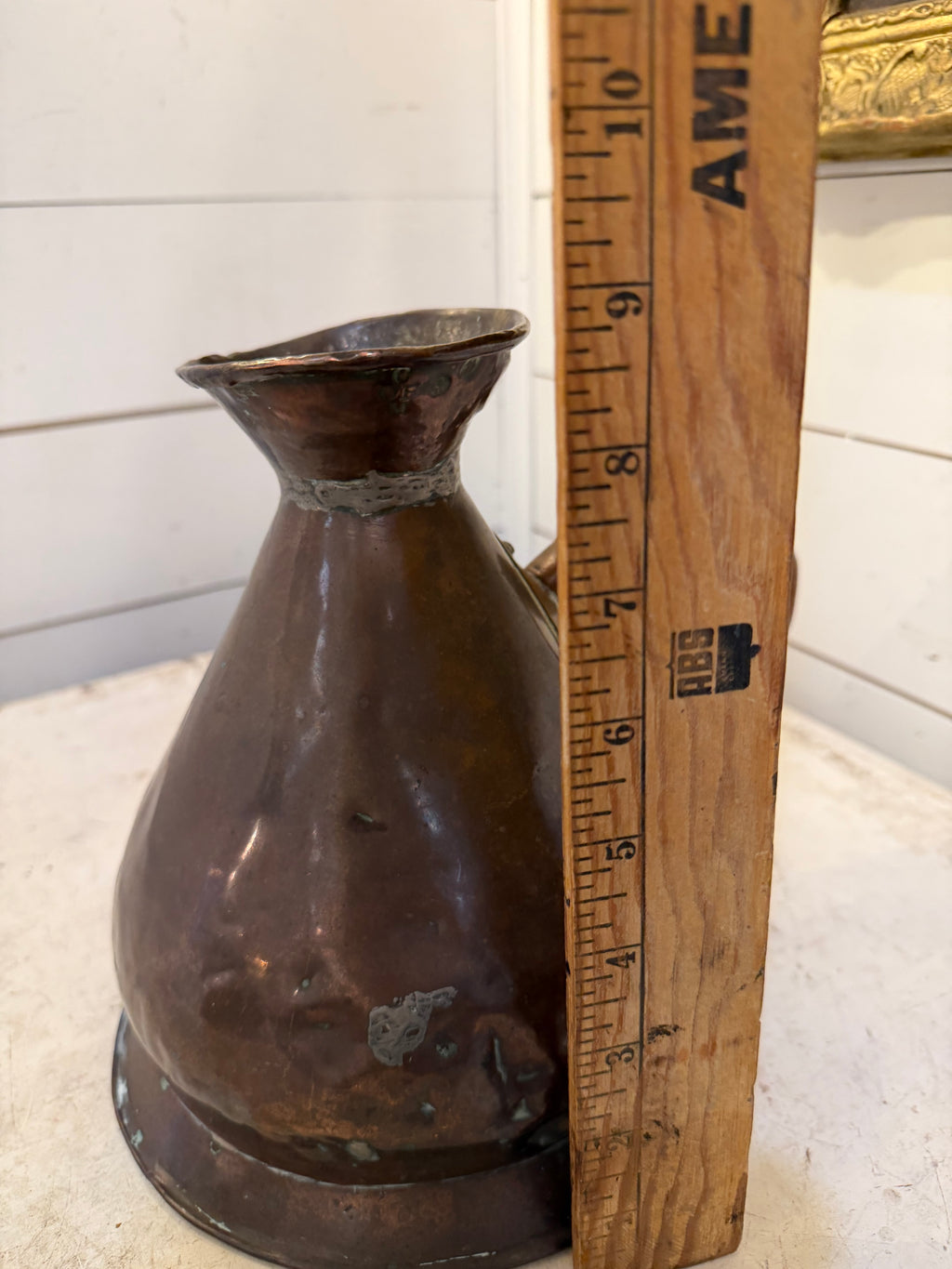 MAntique haystack, copper pitcher, 1/2 gallon size sold individually