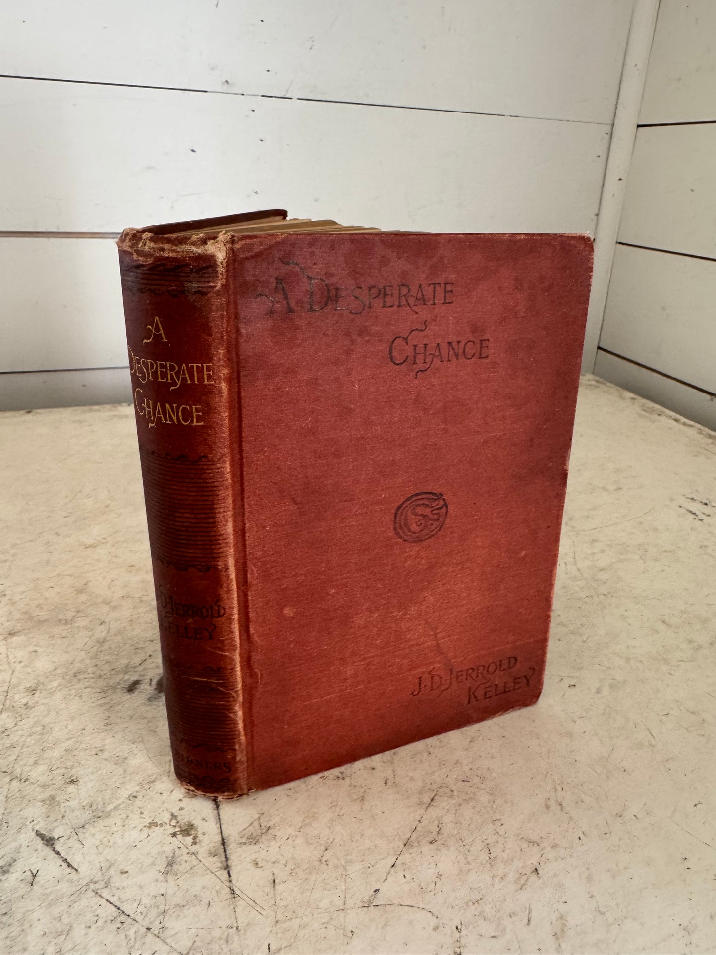 A Desperate Chance - antique book 1886