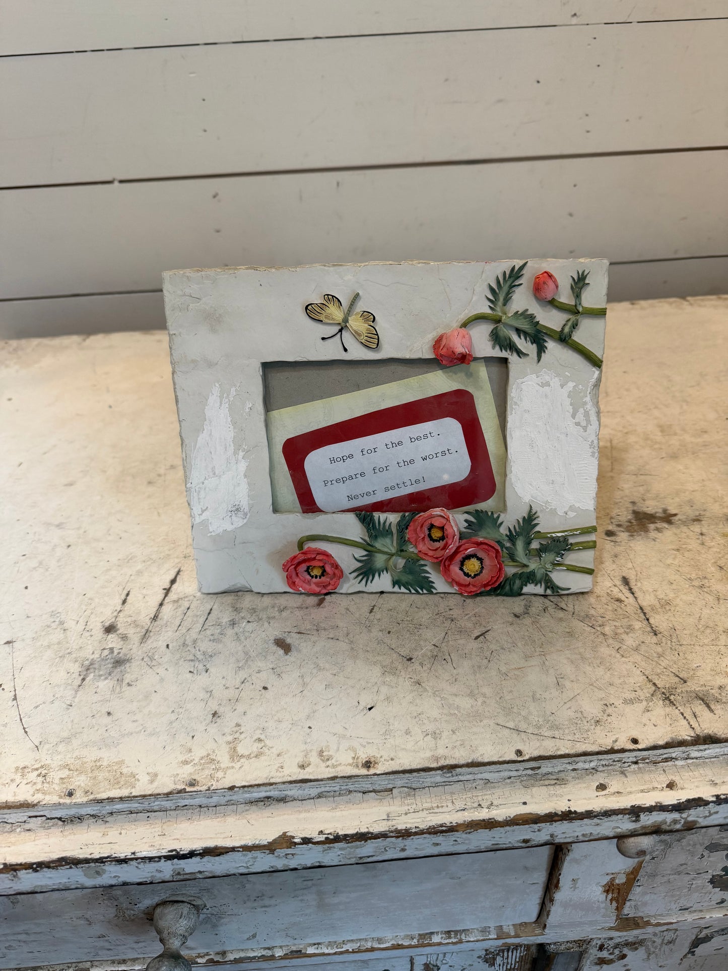 Botanical Floral Picture Frame - Will Get Art and Makeover